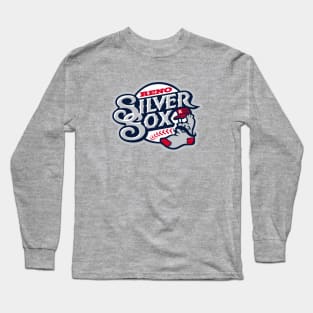 Defunct Reno Silver Sox Golden League Baseball Long Sleeve T-Shirt